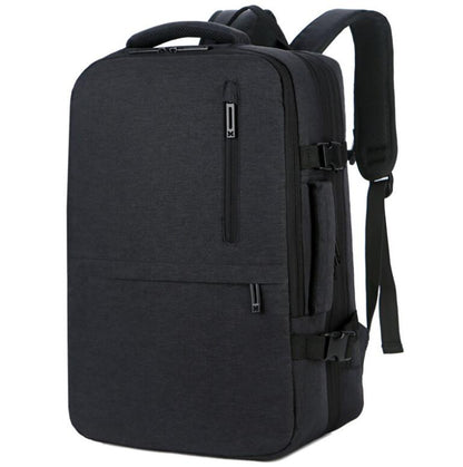 Men's Nylon Backpack Laptop Bag Multifunctional Upscale Power USB Charging Students