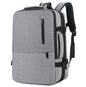 Men's Nylon Backpack Laptop Bag Multifunctional Upscale Power USB Charging Students