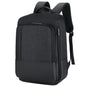 Men's Nylon Backpack Laptop Bag Waterproof Rechargeable School Power USB Charging