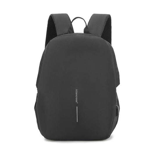 Men's Oxford Backpack Laptop Bag Waterproof Portable Multifunctional Anti-theft USB Charging