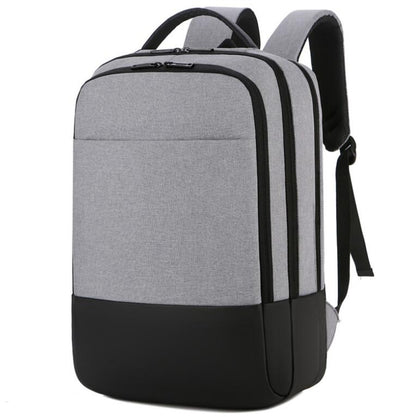 Men's Nylon Backpack Laptop Bag Large Capacity Power USB Charging Multifunction