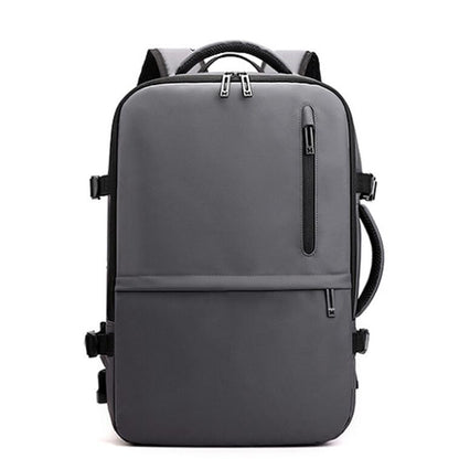 Men's Nylon Backpack Laptop Bag Multifunctional Waterproof Large Capacity Student