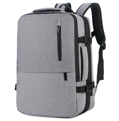 Men's Nylon Backpack Laptop Bag Multifunctional Waterproof Large Capacity Student