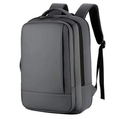 Men's Nylon Backpack Laptop Bag Commuting Power Anti-splash Waterproof Multi-layer