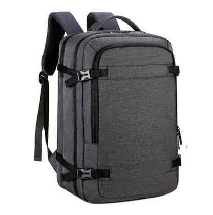 Men's Nylon Backpack Laptop Bag Large Capacity Multi-function Power USB Charging