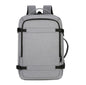 Men's Nylon Backpack Laptop Bag Large Capacity Multi-function Power USB Charging