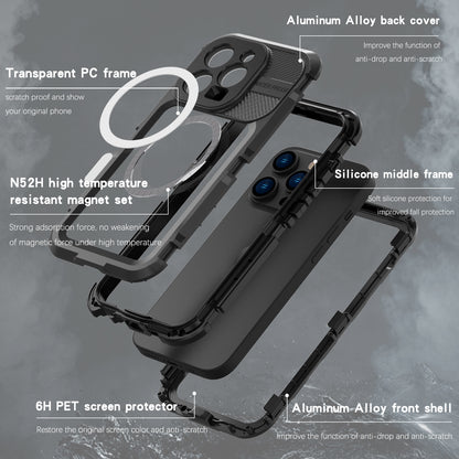 Lens Protection Waterproof Apple iPhone 14 Pro Max Case Aluminum