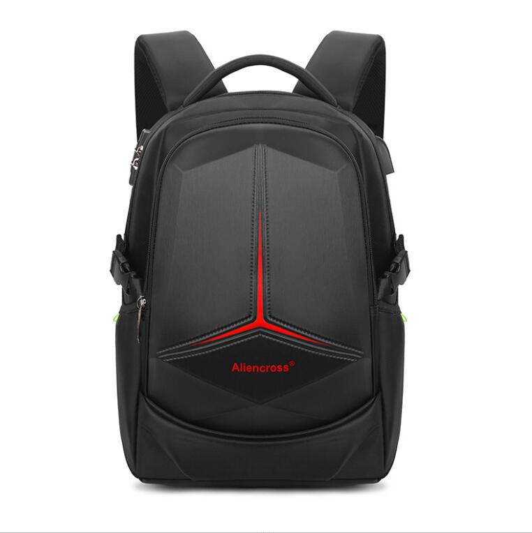 Men's Oxford Backpack Laptop Bag Business USB Charging Outdoor Waterproof School