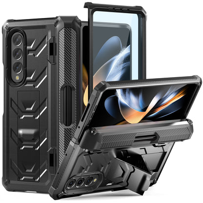 Mech King Samsung Galaxy Z Fold5 Case Rugged Mul-angele Kicktand