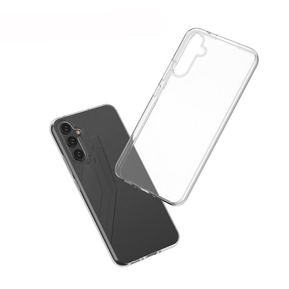 [2 Pack] Dot Clear Rubber Soft TPU Samsung Galaxy A34 Case Back Gel