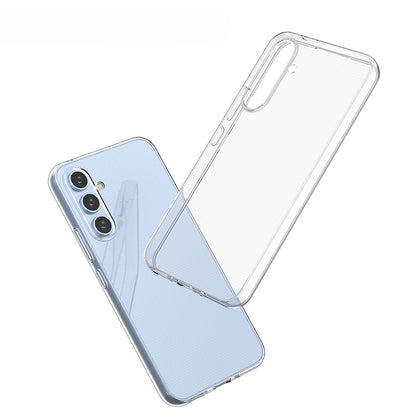 [2 Pack] Dot Clear Rubber Soft TPU Samsung Galaxy A54 Case Back Gel