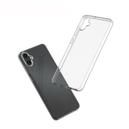 [2 Pack] Dot Clear Rubber Soft TPU Samsung Galaxy A05 Case Back Gel