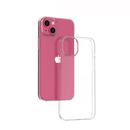 [2 Pack] Dot Clear Rubber Soft TPU Apple iPhone 15 Plus Case Back Gel