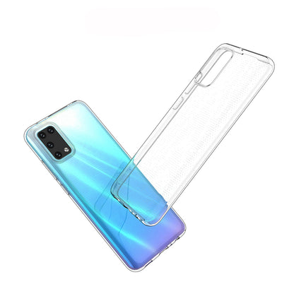 [2 Pack] Dot Clear Rubber Soft TPU Samsung Galaxy A02s Case Back Gel