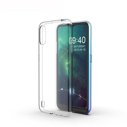 [2 Pack] Dot Clear Rubber Soft TPU Samsung Galaxy A10 Case Back Gel