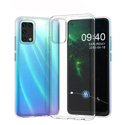 [2 Pack] Dot Clear Rubber Soft TPU Samsung Galaxy A02s Case Back Gel