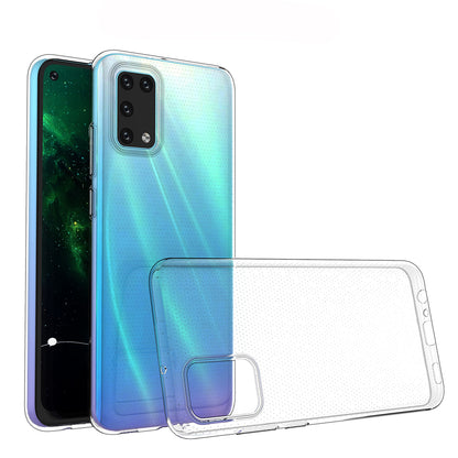 [2 Pack] Dot Clear Rubber Soft TPU Samsung Galaxy A02s Case Back Gel