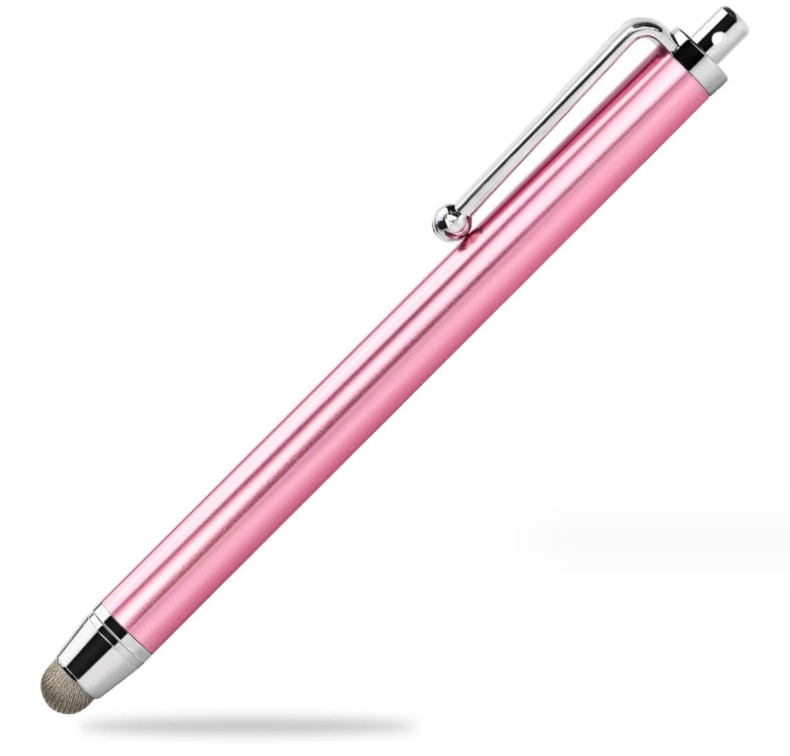 Removable Cloth Tip Touch Pen Aluminum Universal Stylus IOS Android