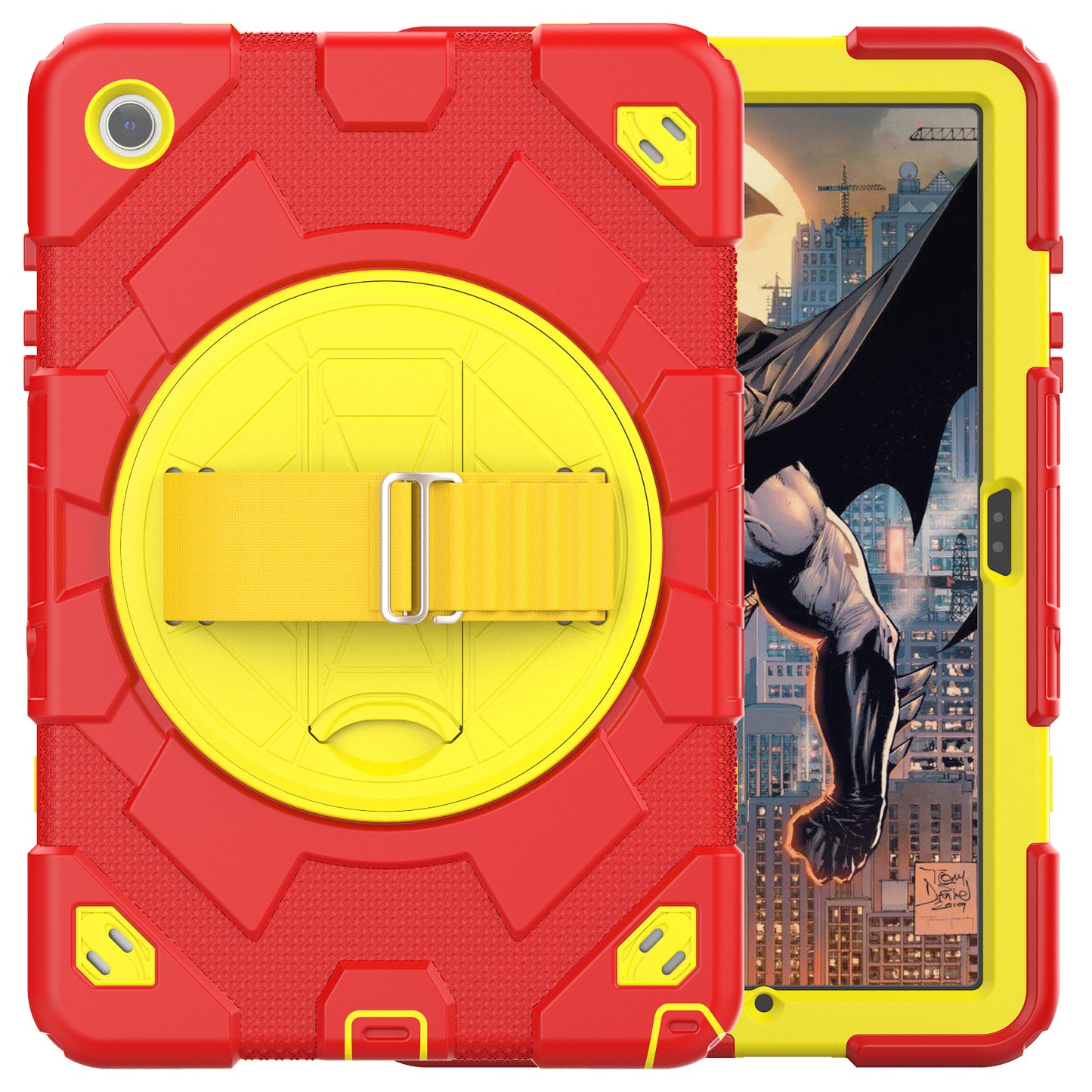 Spider-man Hand Holder Strap Galaxy Tab A9+ Case 360 Rotatable