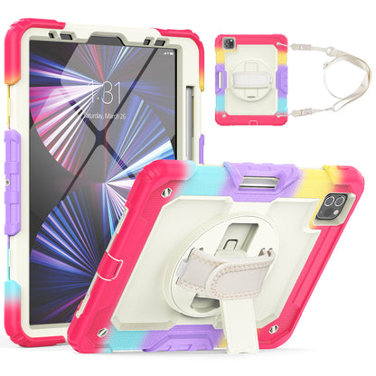 Tough Strap Built-in Screen Protector iPad Air 4 Case Multi-functional