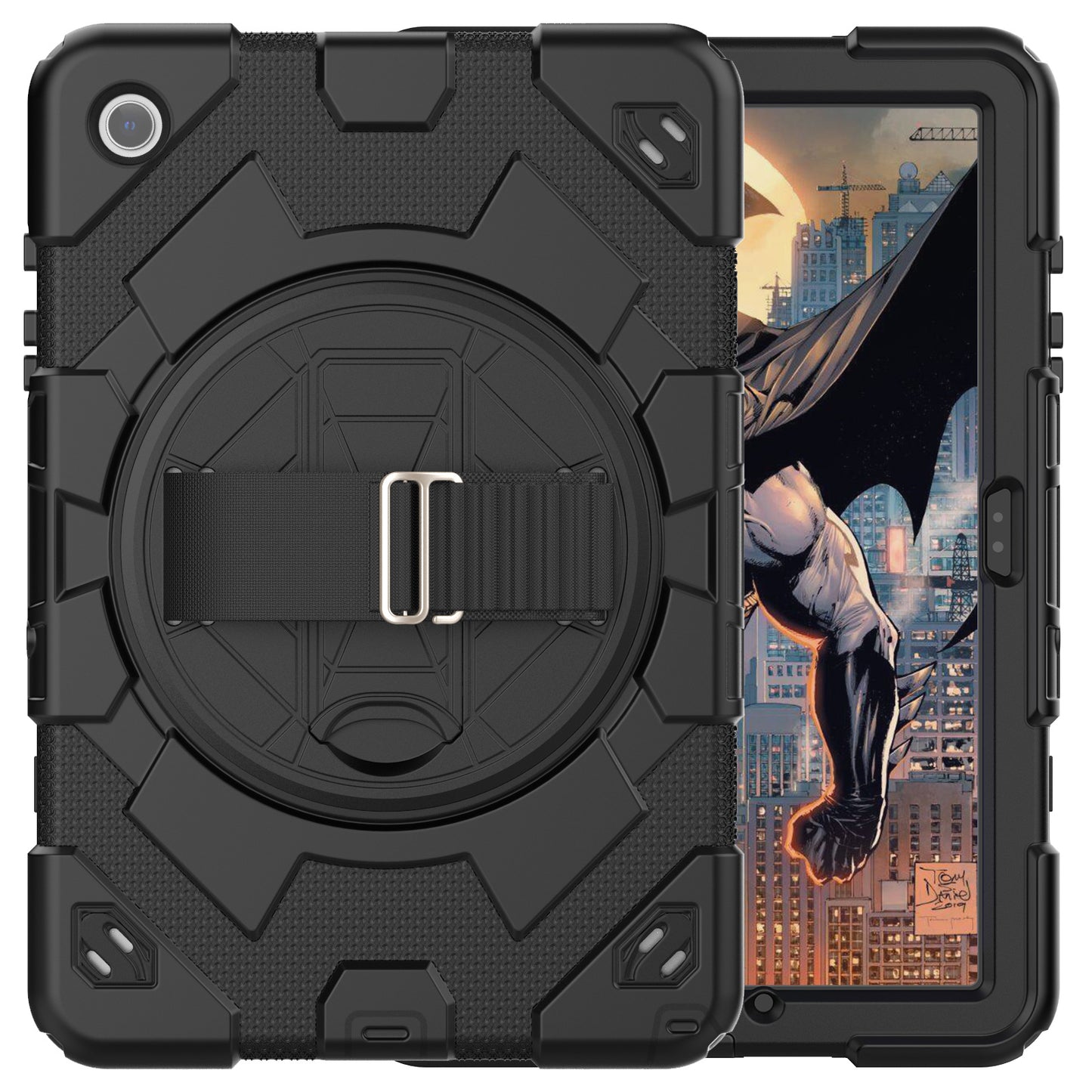 Spider-man Hand Holder Strap Galaxy Tab A9 Case 360 Rotatable