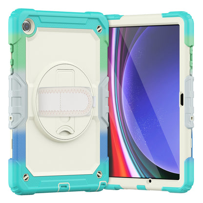 Tough Strap Built-in Screen Protector Galaxy Tab A9+ Case Multi-functional