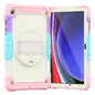 Tough Strap Built-in Screen Protector Galaxy Tab A9+ Case Multi-functional