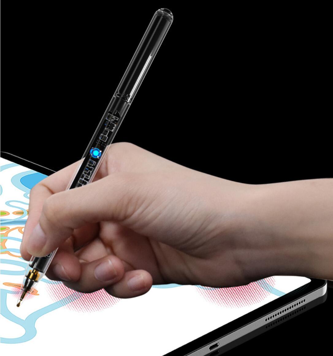 Stylus iPad Painting Handwriting Pen Transparent Magnetic Bluetooth Apple Pencil