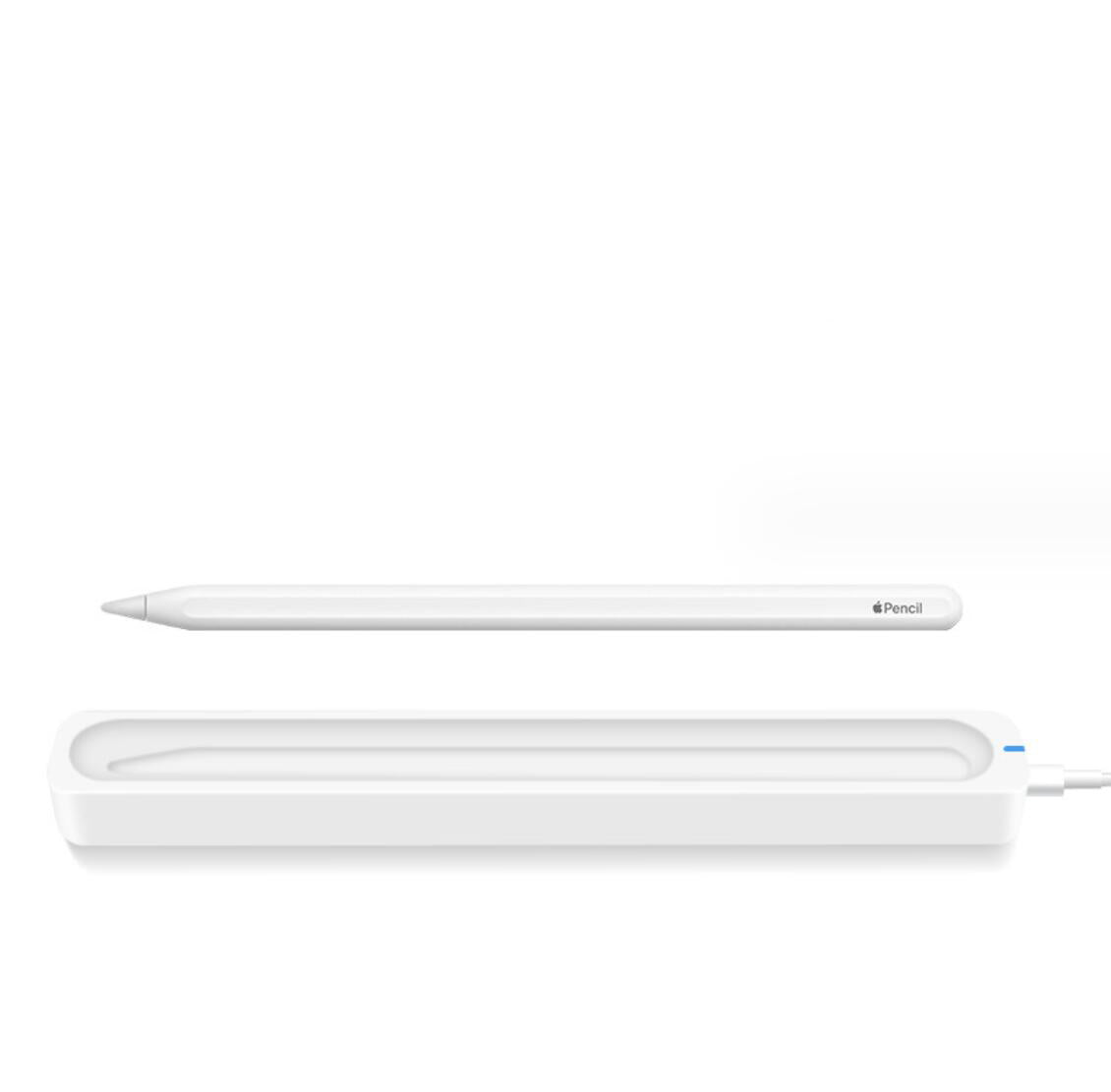 Apple Pencil 2 Portable Storage Box Mini 2 in 1  Dual Wireless Charging Compartment