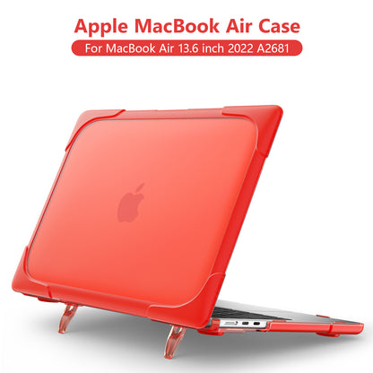 Tone PC Stand Heat Dissipation MacBook Air 13.6 A2681 Case Shockproof