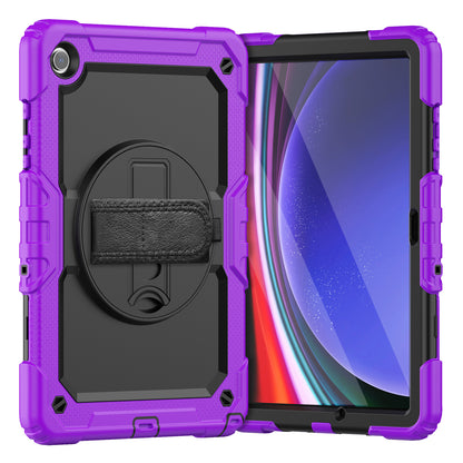 Tough Strap Built-in Screen Protector Galaxy Tab A9+ Case Multi-functional