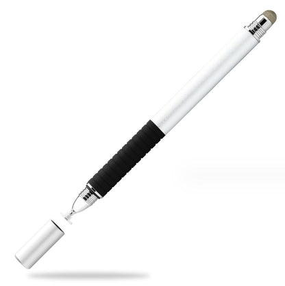 Stylus Cloth Tip Dual Suction Dics 2-in-1 Multi-functional Handwriting Touch Pen