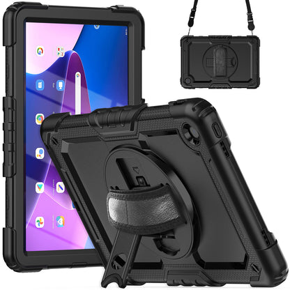 Tough Strap Built-in Screen Protector Lenovo Tab M10 Plus (2022) Case Multi-functional