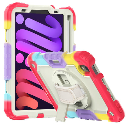 Tough Strap Built-in Screen Protector iPad Mini 6 Case Multi-functional