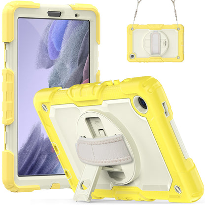 Tough Strap Built-in Screen Protector Galaxy Tab A7 Lite Case Multi-functional