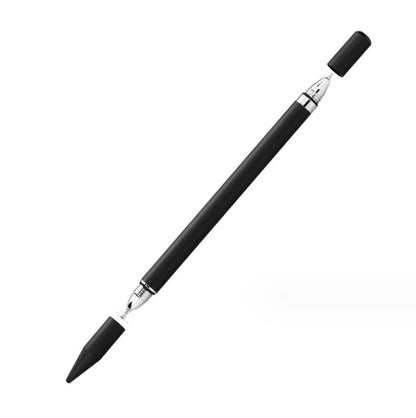 Business 2 in 1 Ink Refill Dual Disc Handwriting Pen Resistance Universal Stylus