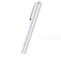 Universal Silicone Rubber Tip Dual Dics Drawing Touch Pen Portable Clip Stylus