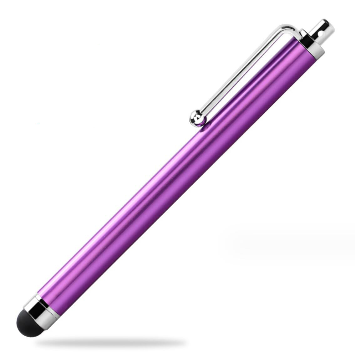 Classical Rubber Tip Touch Pen Aluminum Universal Stylus IOS Android