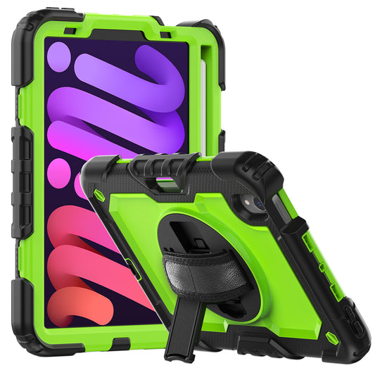 Tough Strap Built-in Screen Protector iPad Mini 6 Case Multi-functional