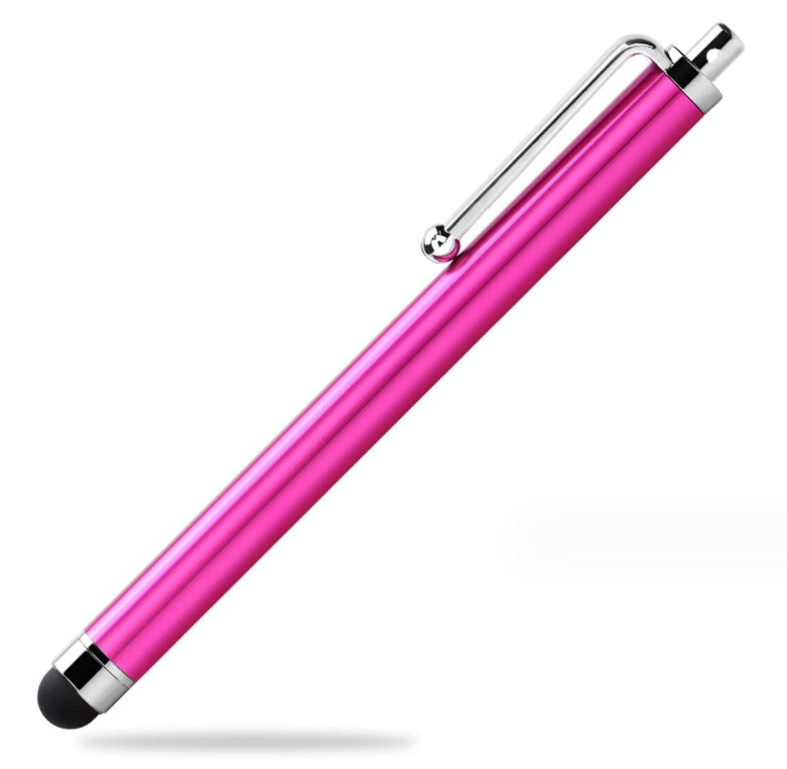 Classical Rubber Tip Touch Pen Aluminum Universal Stylus IOS Android