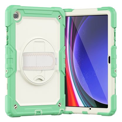 Tough Strap Built-in Screen Protector Galaxy Tab A9+ Case Multi-functional