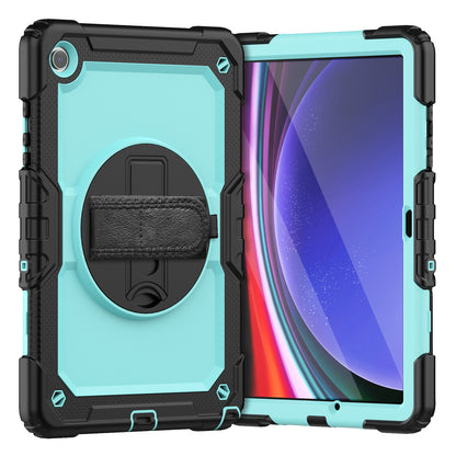 Tough Strap Built-in Screen Protector Galaxy Tab A9+ Case Multi-functional