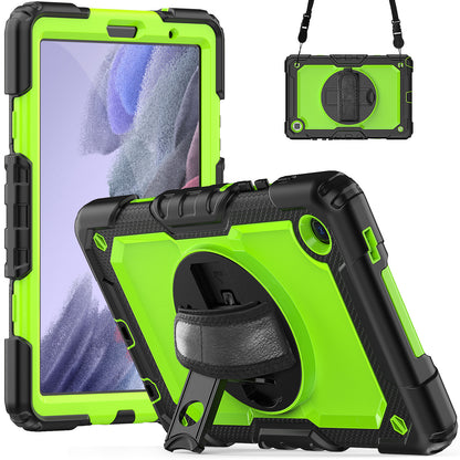 Tough Strap Built-in Screen Protector Galaxy Tab A7 Lite Case Multi-functional