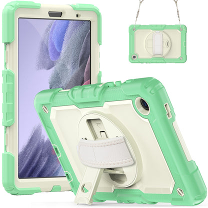 Tough Strap Built-in Screen Protector Galaxy Tab A7 Lite Case Multi-functional