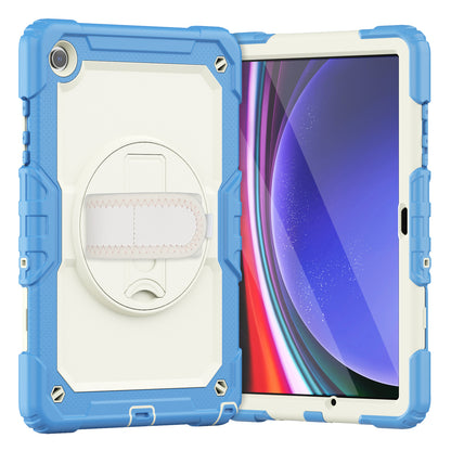 Tough Strap Built-in Screen Protector Galaxy Tab A9+ Case Multi-functional