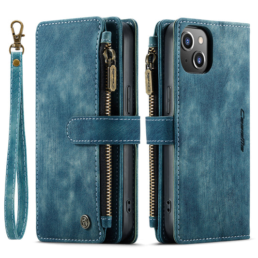 Multi-card Hand Strap Apple iPhone 13 Case Double Fold Stand