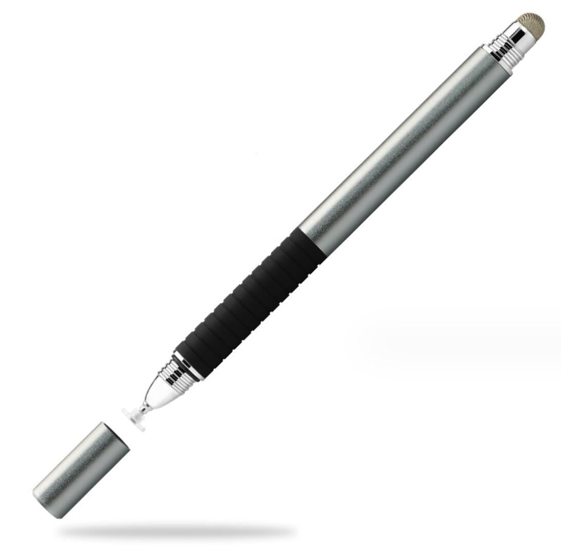 Stylus Cloth Tip Dual Suction Dics 2-in-1 Multi-functional Handwriting Touch Pen