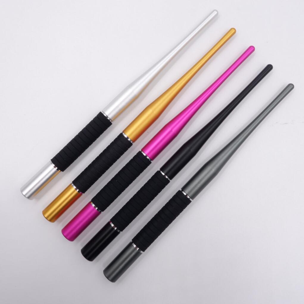 Cloth Tip Dual Disc 2-in-1 Aluminum Mini Waist Touch Pen Universal Pointed Stylus