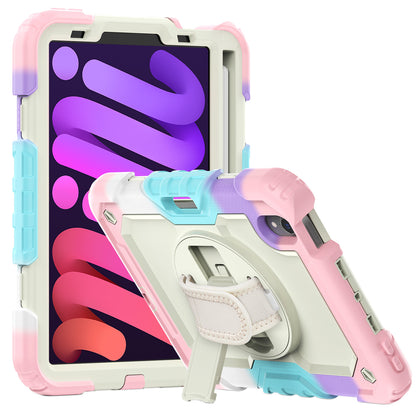 Tough Strap Built-in Screen Protector iPad Mini 6 Case Multi-functional