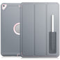 Auto Wake / Sleep Leather Apple iPad 8 Case Tri-fold Stand